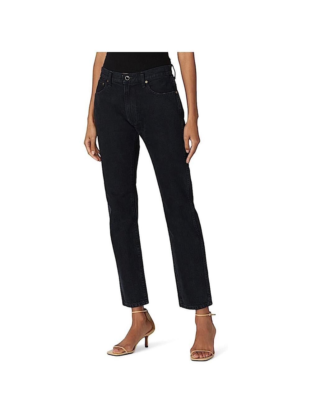 Khaite Kyle Boyfriend Jeans in Dayton Black Size 27